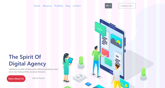 create wordpress website or wordpress design
