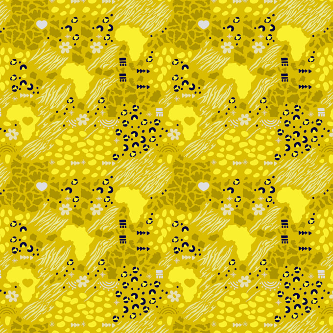 design wild animal skin textures with african vibes
