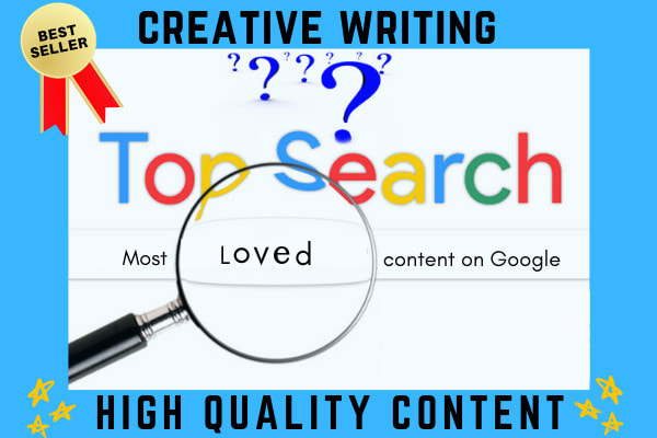 write unique SEO articles, blogs or web content
