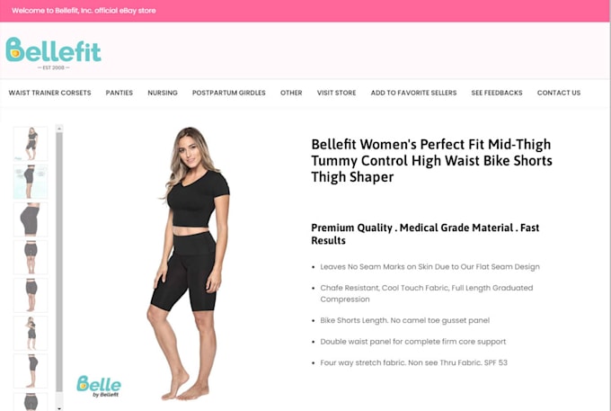 design and develop responsive ebay listing design template