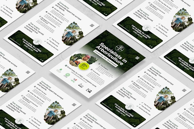 professionally design a flyer or leaflet for any type of business