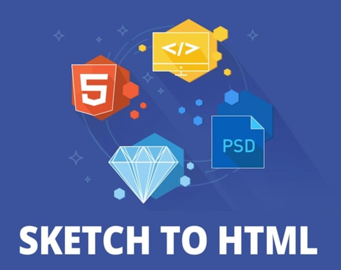 Convert a sketch or psd file to html, css, javascript by Edarioq | Fiverr