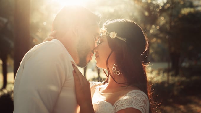 cinematic wedding video editing