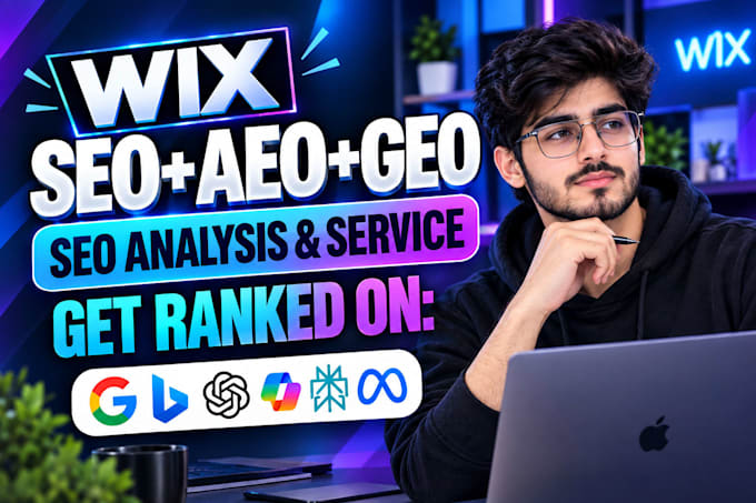 do wix GEO aeo and wix SEO for wix studio website