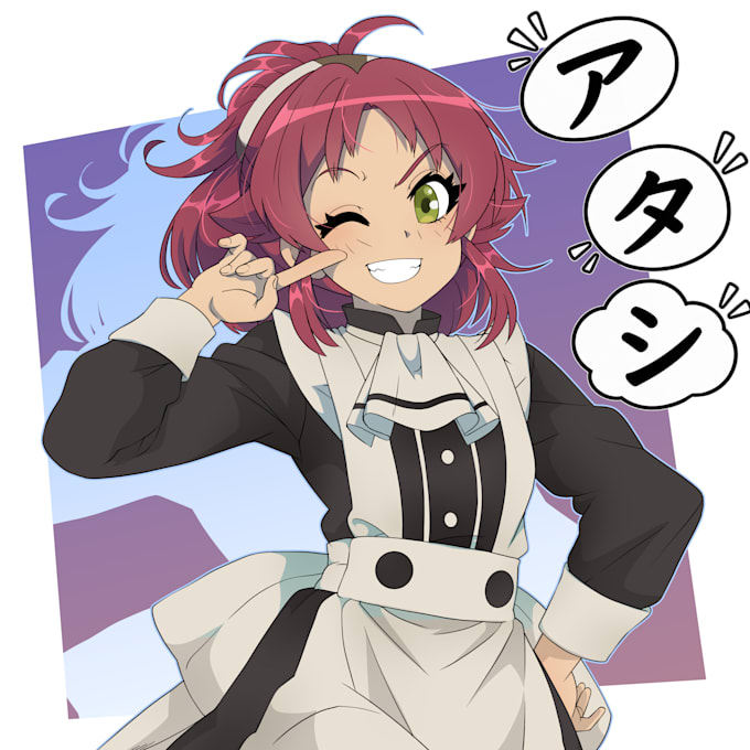 draw anime character and oc character