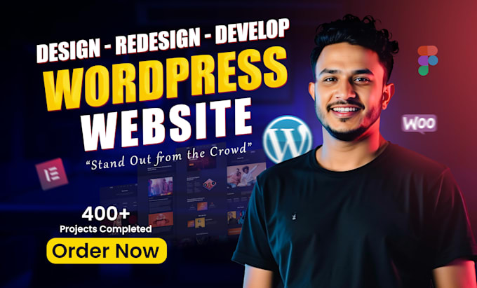 do wordpress website design and development or business website redesign