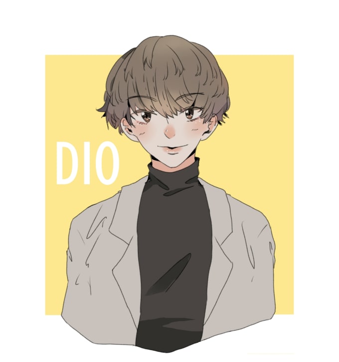 Draw Your Character Halfbody Design By Diochrome Fiverr 25 uncommon how to draw anime body boy. draw your character halfbody design by