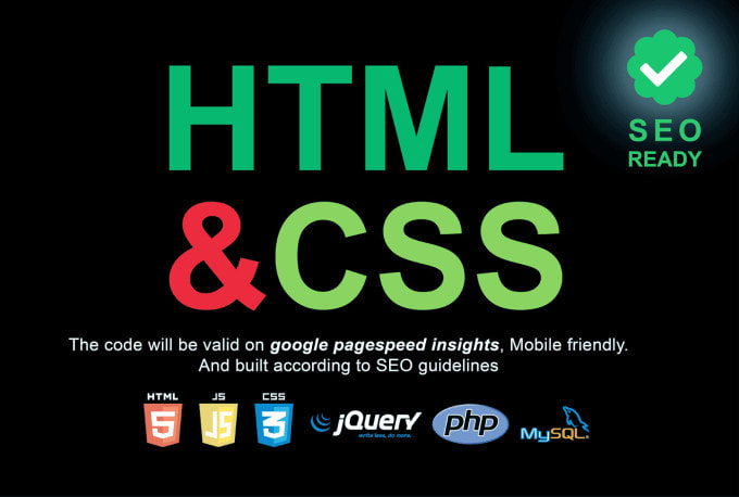 Do custom html css website, template, landing page by Awais270 | Fiverr