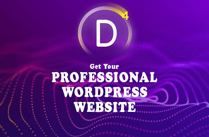 design or redesign wordpress website with divi theme customization