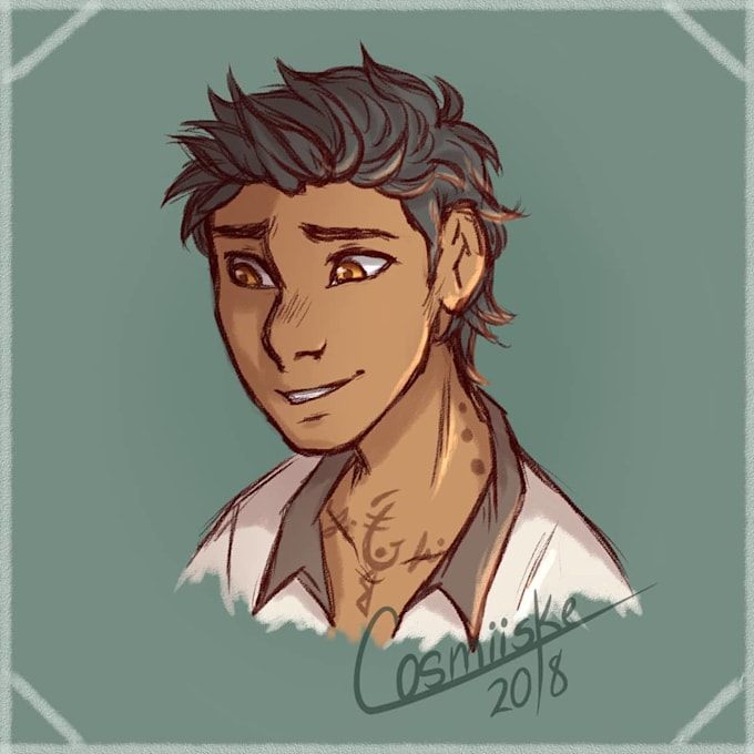Illustrate An Anime Profile Picture For You By Cosmiiske