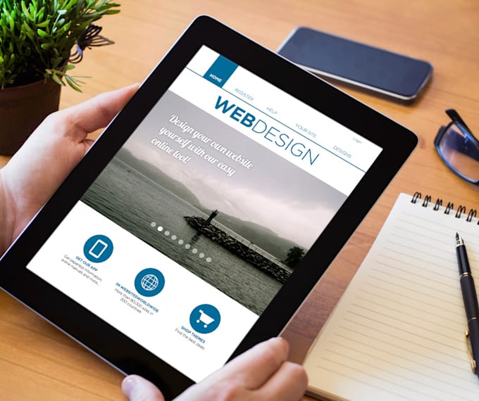 make a professional small business or blog website using wordpress