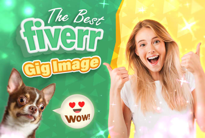design catchy and high quality fiverr gig image thumbnail