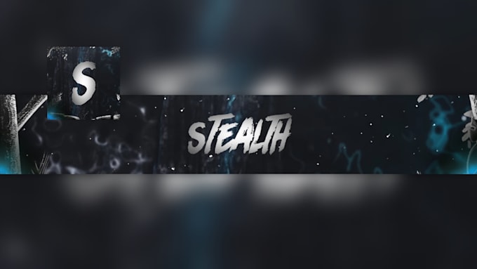 Create A Nice Youtube Banner Logo Or Thumbnail By Stealthygfx