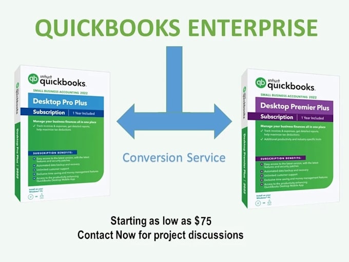 convert downgrade quickbooks enterprise to pro or premier