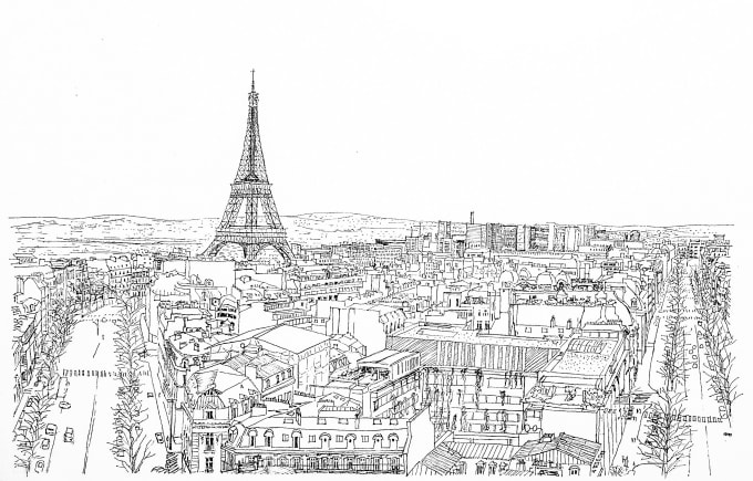 Make City And Landscape Drawings By Digital Plus