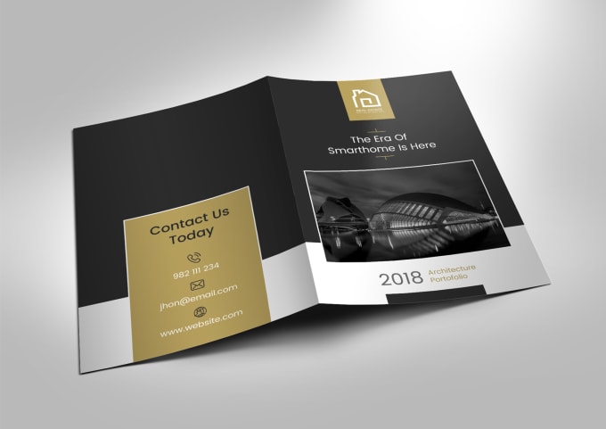 Hire a freelancer to design professional bifold brochure