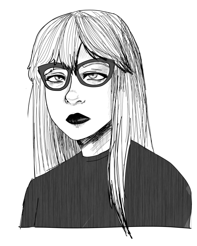 Draw You In A Horror Manga Art Style By Gragma