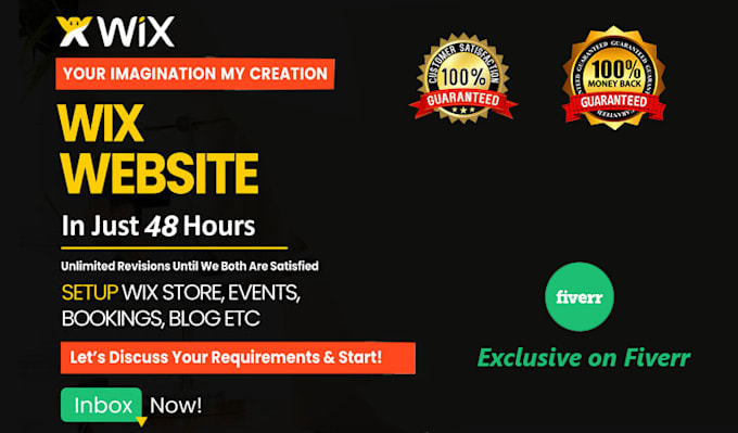 design or redesign your wix website