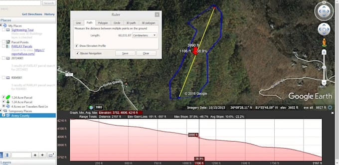 do any task related to google earth pro