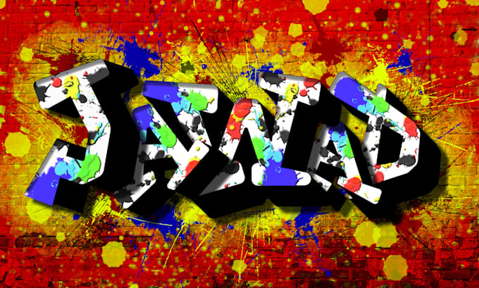 do graffiti and signature logo
