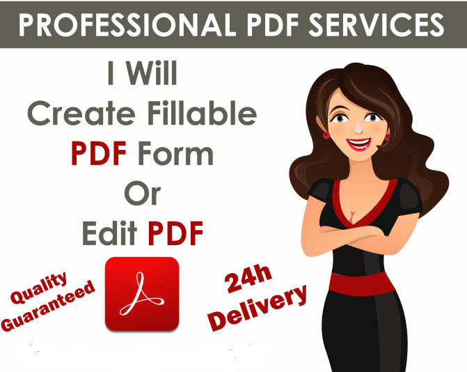 design pdf and convert it to fillable form