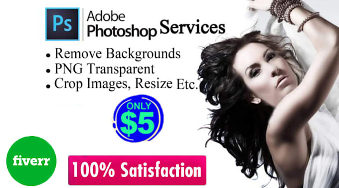 do photoshop editing and retouching