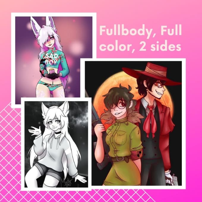 Draw Custom Body Pillows By Virtrumavis