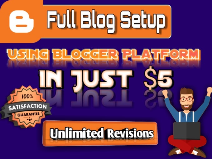 Install and customize blogger template by Zainshahidd Fiverr