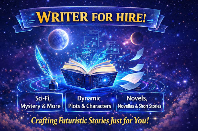ghostwrite engaging stories, articles, and creative content