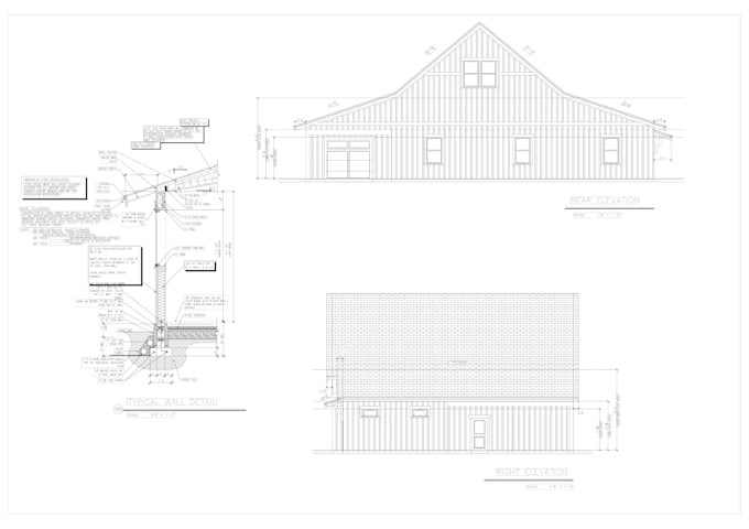 do structural and architectural design for permit drawings