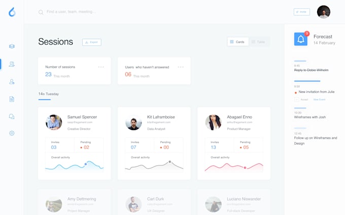 do pixel perfect dashboard designs for your web apps