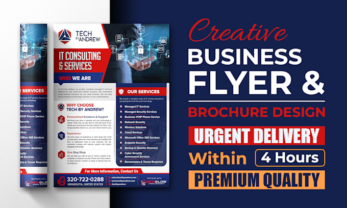 provide business flyer design services