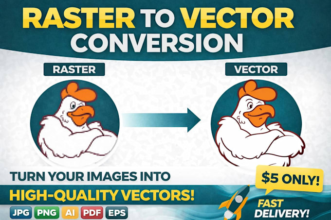 manually vector trace, redraw, or recreate your logo in high resolution