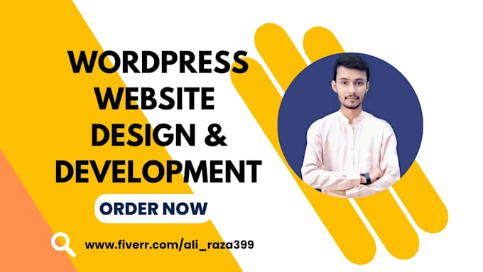 create wordpress website design or wordpress development