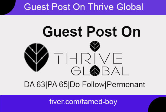 guest post on thrive global