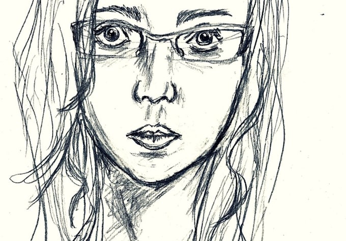 sketch a Portrait from you