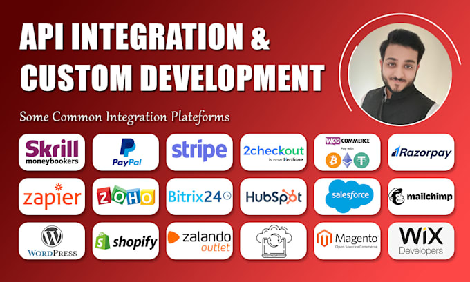 do API integration and custom development