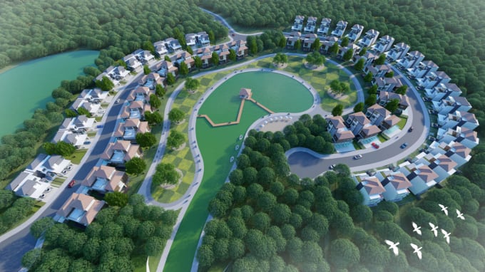 create detailed and realistic 3d animation for your building