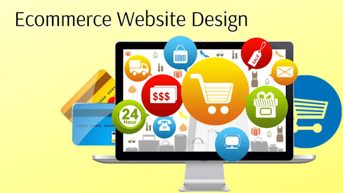 develop a responsive ecommerce website for you