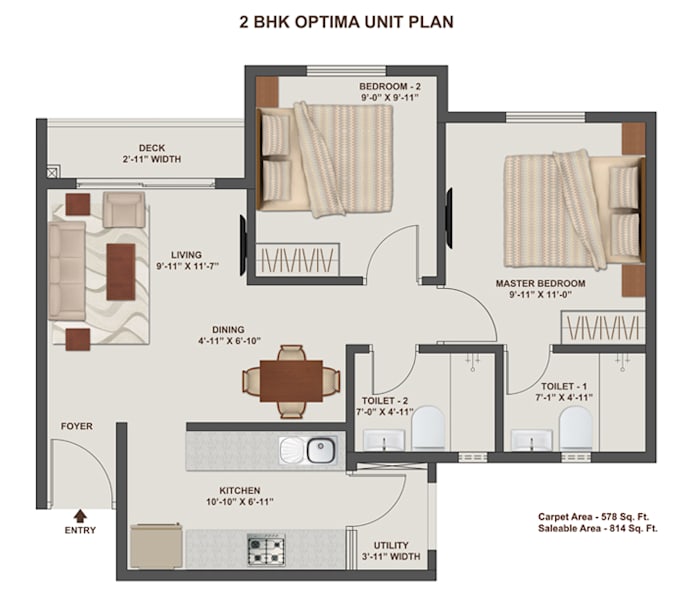 design autocad 2d floor plan