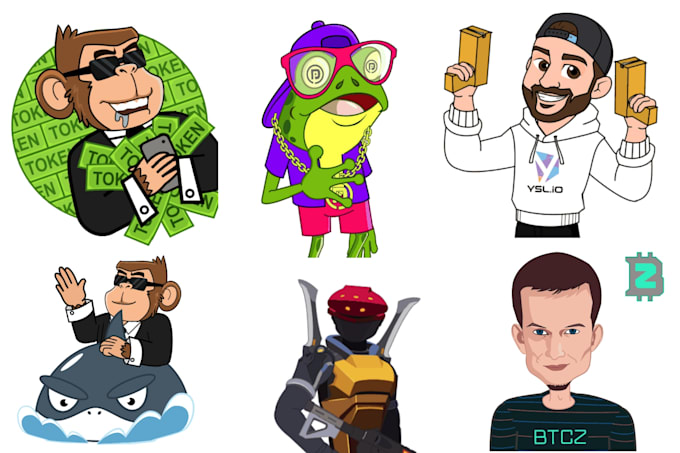 create telegram animated stickers for your crypto project