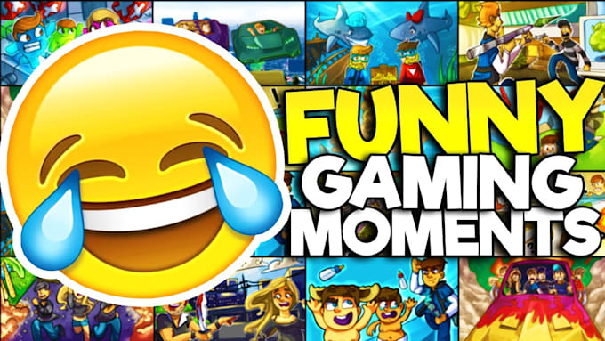 do funny gaming youtube video editing with free thumbnail
