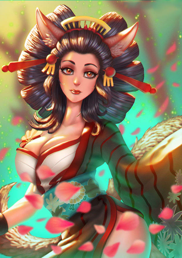 draw and paint a character for you