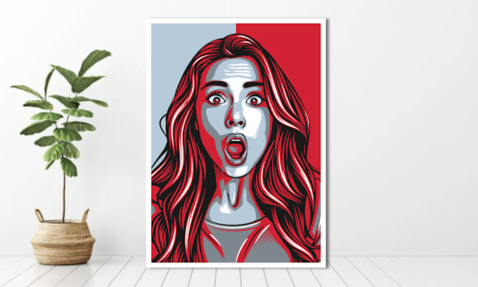 draw amazing hope art portrait