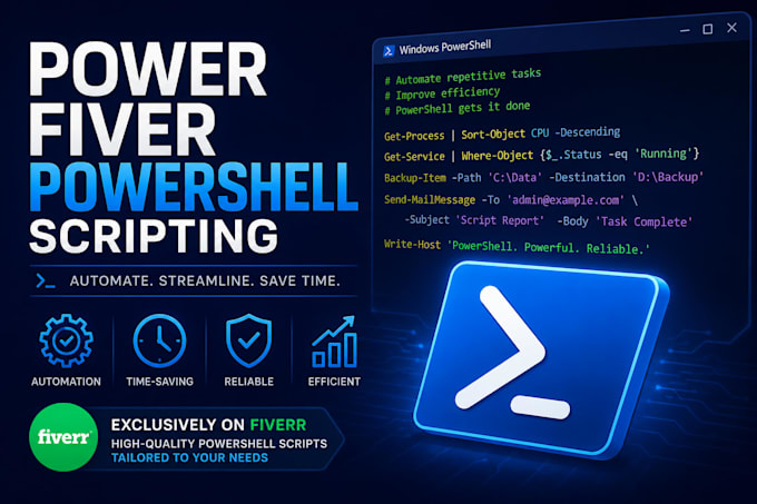 write, fix, debug, or automate anything with powershell