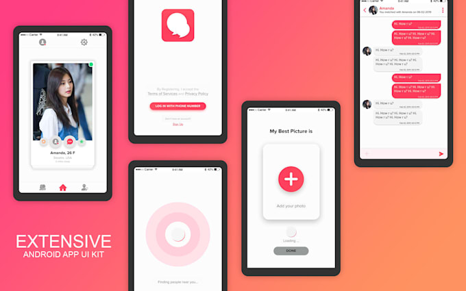 create ios and android mobile app ui ux design