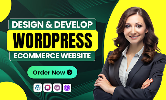 do wordpress ecommerce website and online store with woocommerce