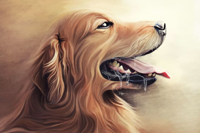 painting of your dog