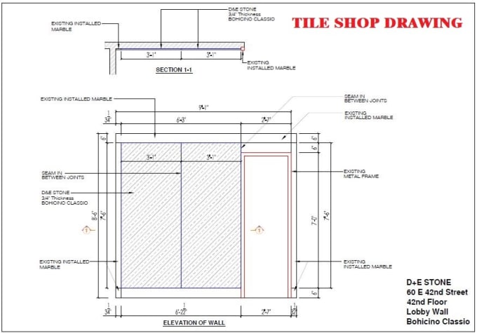 Make shop drawings for tiles by Musadhik | Fiverr