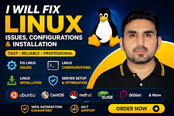 fix linux issues, linux configurations, linux installation